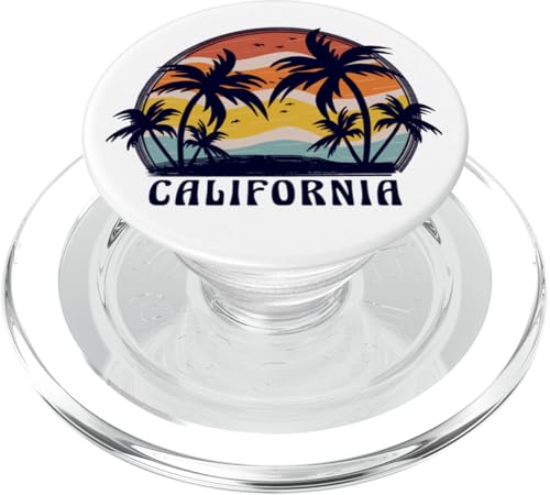 California Republic - Retro / Throwback Design - Classic PopSockets PopGrip für MagSafe von Graphic Club Inc.