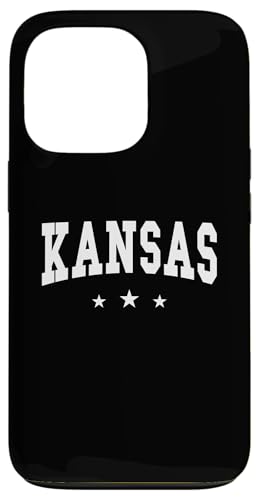 Kansas – Preppy Varsity Pink – Throwback-Design – klassisch Hülle für iPhone 13 Pro von Graphic Club Inc.