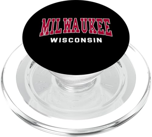 Milwaukee - Wisconsin - Throwback Design - Classic PopSockets PopGrip für MagSafe Milwaukee - Wisconsin - Throwback Design - Classic PopSockets PopGrip für MagSafe von Graphic Club Inc.
