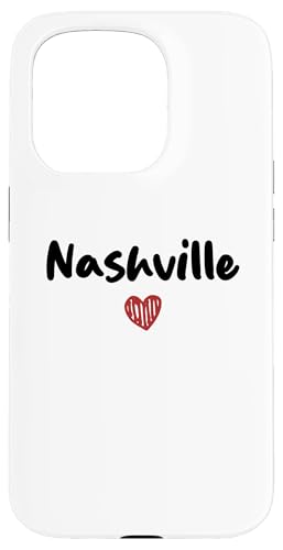 Nashville - I Love Nashville - Classic Hülle für iPhone 15 Pro von Graphic Club Inc.