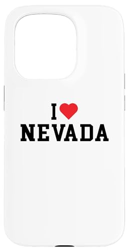 Nevada - I Love Nevada - Classic Hülle für iPhone 15 Pro von Graphic Club Inc.