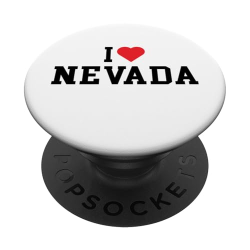 Nevada - I Love Nevada - Classic PopSockets Klebender PopGrip Nevada - I Love Nevada - Classic PopSockets Klebender PopGrip von Graphic Club Inc.