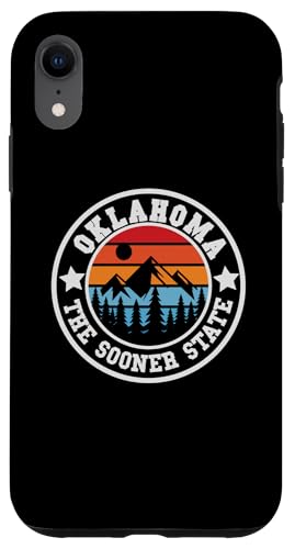 Oklahoma Outdoors – Throwback-Design – klassisch Hülle für iPhone XR von Graphic Club Inc.
