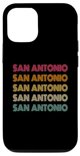San Antonio - Retro Vintage Style 70s 80s Throwback Classic Hülle für iPhone 12/12 Pro von Graphic Club Inc.