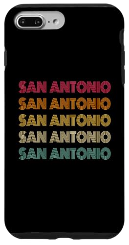 San Antonio - Retro Vintage Style 70s 80s Throwback Classic Hülle für iPhone 7 Plus/8 Plus San Antonio - Retro Vintage Style 70s 80s Throwback Classic Hülle für iPhone 7 Plus/8 Plus von Graphic Club Inc.