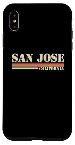 San Jose - California - Vintage / Retro Stripes - Classic Hülle für iPhone XS Max San Jose - California - Vintage / Retro Stripes - Classic Hülle für iPhone XS Max von Graphic Club Inc.