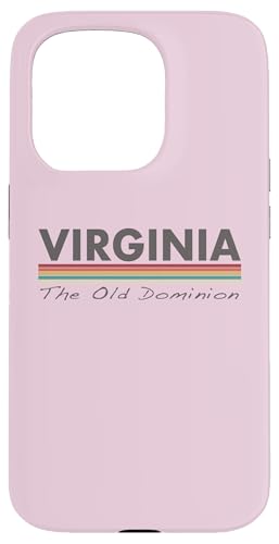 Virginia – Retro-Streifen – Throwback-Design – klassisch Hülle für iPhone 15 Pro von Graphic Club Inc.