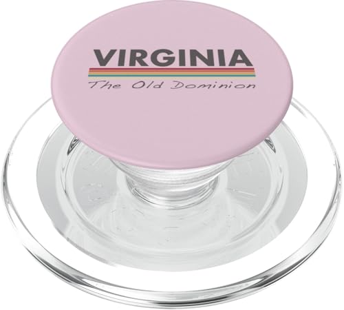 Virginia – Retro-Streifen – Throwback-Design – klassisch PopSockets PopGrip für MagSafe Virginia – Retro-Streifen – Throwback-Design – klassisch PopSockets PopGrip für MagSafe von Graphic Club Inc.