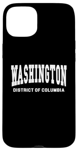 Washington DC - Throwback Design - Classic Hülle für iPhone 15 Plus von Graphic Club Inc.