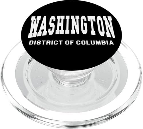 Washington DC - Throwback Design - Classic PopSockets PopGrip für MagSafe Washington DC - Throwback Design - Classic PopSockets PopGrip für MagSafe von Graphic Club Inc.