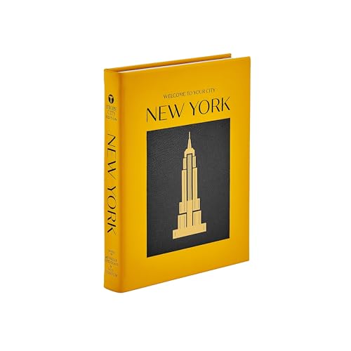 Graphic Image Trope New York, ikonische Fotos, gebunden in gelbem Leder, Hardcover, handgebunden in den USA Graphic Image Trope New York, ikonische Fotos, gebunden in gelbem Leder, Hardcover, handgebunden in den USA von Graphic Image