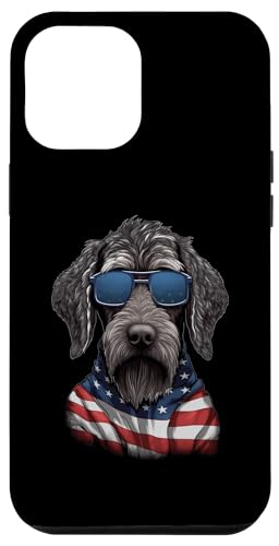 Hülle für iPhone 14 Pro Max Deutscher Drahthaar Amerikanische Flagge USA Tee 4. Juli Hülle für iPhone 14 Pro Max Deutscher Drahthaar Amerikanische Flagge USA Tee 4. Juli von Graphic Tees Men Women Boys Girls