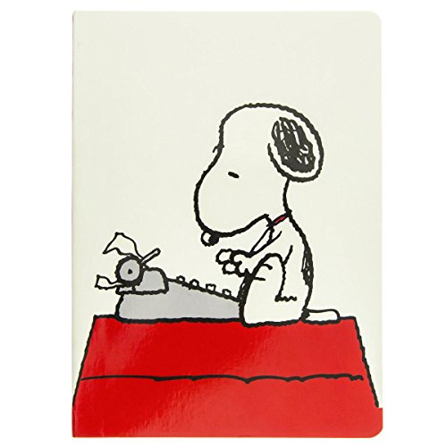 Graphique Peanuts Typewriter Soft Cover Journal w/Cute Snoopy Design, Fun, Durable Notebook for Notes, Lists, Recipes, and More, 200 Ruled Pages, 6" x 8.25" x .5" von Graphique