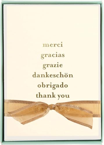 Graphique Box mit Karten, Dankessprachen: Enthält 10 Karten mit passenden Umschlägen und Aufbewahrungsbox, niedliches Briefpapier aus robustem, schwerem Karton, Karten messen 8,3 x 12,1 cm (L1542CB) Graphique Box mit Karten, Dankessprachen: Enthält 10 Karten mit passenden Umschlägen und Aufbewahrungsbox, niedliches Briefpapier aus robustem, schwerem Karton, Karten messen 8,3 x 12,1 cm (L1542CB) von Graphique