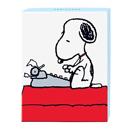 Graphique The Peanuts™ Gang-Grußkarten | 20 Stück | Blanko-Notizkarten für alle Anlässe mit Umschlägen | 4 verschiedene Designs mit Glitzer-Akzenten | Set für personalisierte Notizen | 10,8 x 15,2 cm von Graphique