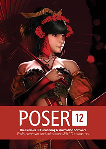 Poser 12 | The Premier 3D Rendering & Animation Software for PC and Mac OS | Easily create art and animation with 3D characters [Keycard] von Graphixly