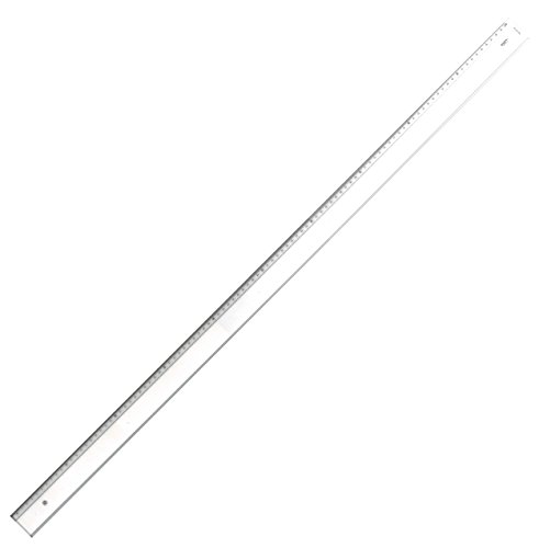 Graphoplex Lineal mit Schrägfläche und Einprägung, transparent 100 cm durchsichtig Graphoplex Lineal mit Schrägfläche und Einprägung, transparent 100 cm durchsichtig von Graphoplex
