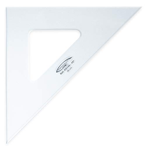Graphoplex Zeichendreieck, 45 ° 3 Kanten Rechte transparent 26 cm durchsichtig Graphoplex Zeichendreieck, 45 ° 3 Kanten Rechte transparent 26 cm durchsichtig von Graphoplex