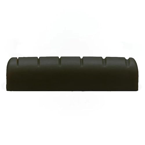 GRAPHTECH Schwarze Tusq XL Mutter – Schlitz-Bass, 6 Saiten, 43 x 5 mm GRAPHTECH Schwarze Tusq XL Mutter – Schlitz-Bass, 6 Saiten, 43 x 5 mm von Graphtech