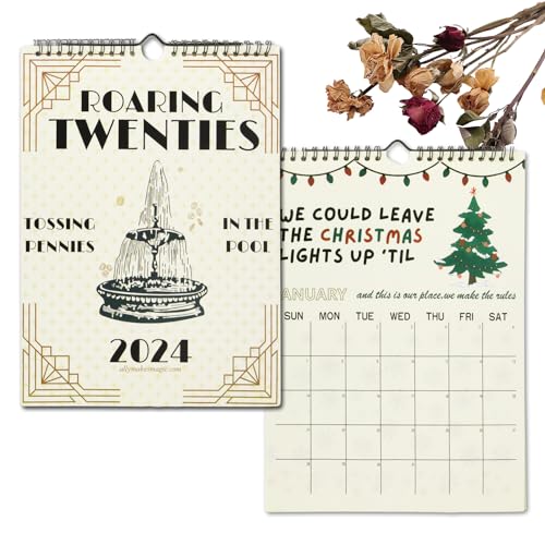 2024 Roaring Twenties Kalender, Lustiger Wandkalender mit Positiven Zitaten, Roaring 20s Taylor Swift Kalender, 2024 Familienplaner 12-Monats-Planer für Familie, Büro, Schule 2024 Roaring Twenties Kalender, Lustiger Wandkalender mit Positiven Zitaten, Roaring 20s Taylor Swift Kalender, 2024 Familienplaner 12-Monats-Planer für Familie, Büro, Schule von Graplan