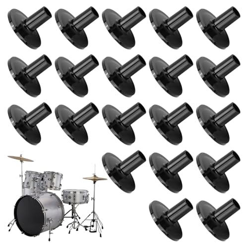 Graplan 20 Stück Beckenhüllen für Trommelbeckenständer,Ersatz für Shelf Drum Kit,Kunststoff Beckenhülsen,Trommelbeckenhüllen Ersatz,Filz Hi-Hat-Becher Trommel Beckenständer Zubehör Graplan 20 Stück Beckenhüllen für Trommelbeckenständer,Ersatz für Shelf Drum Kit,Kunststoff Beckenhülsen,Trommelbeckenhüllen Ersatz,Filz Hi-Hat-Becher Trommel Beckenständer Zubehör von Graplan