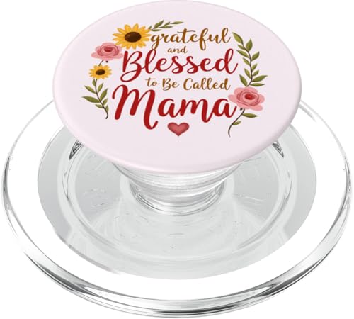Blessed to Be Called Mama Sunflower Happy Mother's Day 2025 PopSockets PopGrip für MagSafe Blessed to Be Called Mama Sunflower Happy Mother's Day 2025 PopSockets PopGrip für MagSafe von Grateful & Blessed to Be Called Mama Mother's day