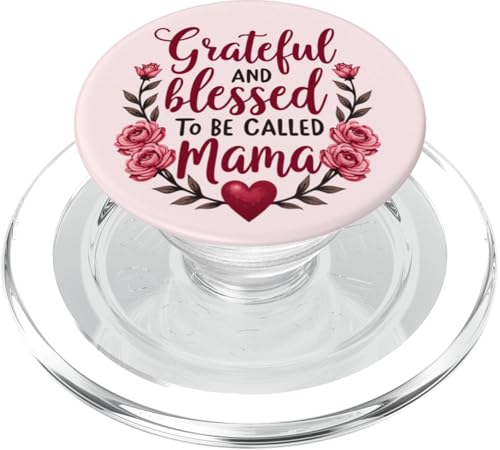 Dankbar und gesegnet, Mama Muttertags-Sunflower genannt zu werden PopSockets PopGrip für MagSafe Dankbar und gesegnet, Mama Muttertags-Sunflower genannt zu werden PopSockets PopGrip für MagSafe von Grateful & Blessed to Be Called Mama Mother's day