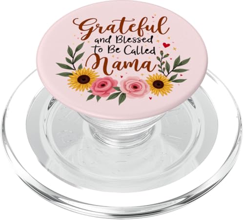 Dankbar und gesegnet, Mama Muttertagsblumen genannt zu werden PopSockets PopGrip für MagSafe Dankbar und gesegnet, Mama Muttertagsblumen genannt zu werden PopSockets PopGrip für MagSafe von Grateful & Blessed to Be Called Mama Mother's day