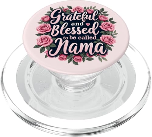 Dankbar und gesegnet, Mama Muttertagsblumen genannt zu werden PopSockets PopGrip für MagSafe Dankbar und gesegnet, Mama Muttertagsblumen genannt zu werden PopSockets PopGrip für MagSafe von Grateful & Blessed to Be Called Mama Mother's day