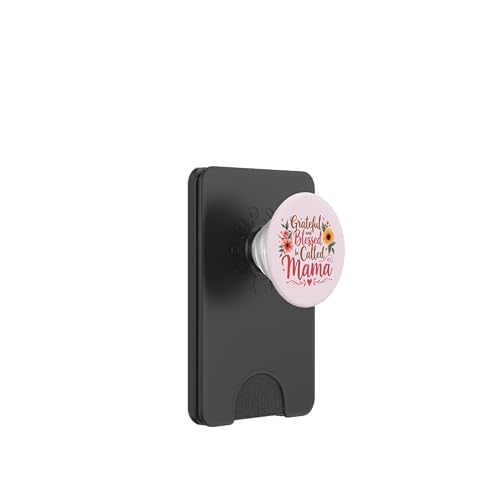 Dankbar und gesegnet, Mama Muttertagsblumen genannt zu werden PopSockets PopWallet für MagSafe Dankbar und gesegnet, Mama Muttertagsblumen genannt zu werden PopSockets PopWallet für MagSafe von Grateful & Blessed to Be Called Mama Mother's day