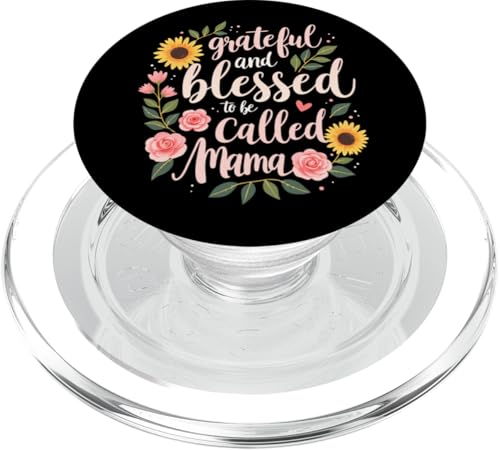 Dankbar und gesegnet, Mama genannt zu werden, alles Gute zum Muttertag 2025 PopSockets PopGrip für MagSafe Dankbar und gesegnet, Mama genannt zu werden, alles Gute zum Muttertag 2025 PopSockets PopGrip für MagSafe von Grateful & Blessed to Be Called Mama Mother's day