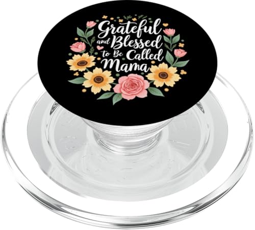 Dankbar und gesegnet, Mama genannt zu werden, alles Gute zum Muttertag 2025 PopSockets PopGrip für MagSafe Dankbar und gesegnet, Mama genannt zu werden, alles Gute zum Muttertag 2025 PopSockets PopGrip für MagSafe von Grateful & Blessed to Be Called Mama Mother's day