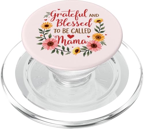 Grateful and Blessed to Be Called Mom Mother's Day Sonnenblume PopSockets PopGrip für MagSafe Grateful and Blessed to Be Called Mom Mother's Day Sonnenblume PopSockets PopGrip für MagSafe von Grateful & Blessed to Be Called Mama Mother's day