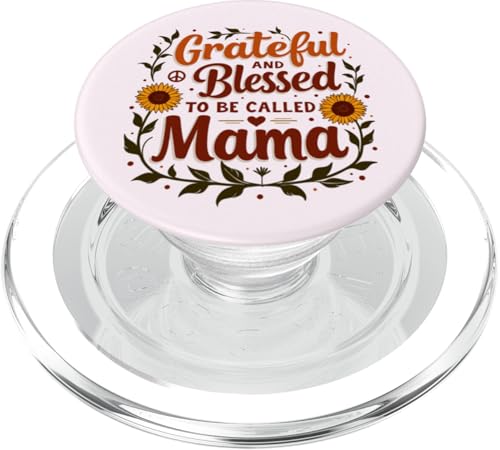 Grateful & Blessed Mama Sonnenblume Floral Muttertag 2025 PopSockets PopGrip für MagSafe Grateful & Blessed Mama Sonnenblume Floral Muttertag 2025 PopSockets PopGrip für MagSafe von Grateful & Blessed to Be Called Mama Mother's day