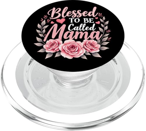 Grateful & Blessed to Be Called Mama Muttertag Floral Mom PopSockets PopGrip für MagSafe Grateful & Blessed to Be Called Mama Muttertag Floral Mom PopSockets PopGrip für MagSafe von Grateful & Blessed to Be Called Mama Mother's day