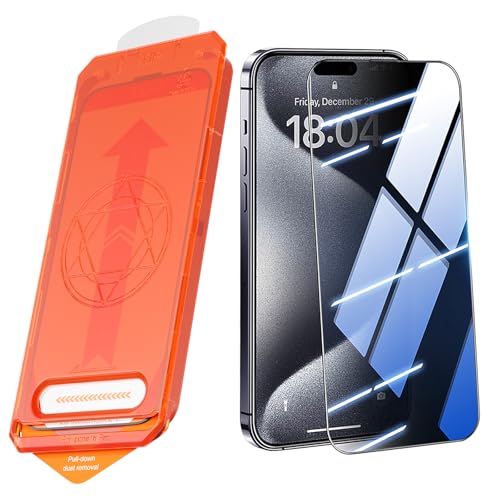 Gratuipolmep Pack of 2 Panzerglas für iPhone 16 Pro, Schutzfolie iphone 16 pro Auto-Installation, Panzerglas iphone 16 Pro 9H Härte Tempered Glass Full Screen Protector Anti-Fingerprint, Anti-Oil Gratuipolmep Pack of 2 Panzerglas für iPhone 16 Pro, Schutzfolie iphone 16 pro Auto-Installation, Panzerglas iphone 16 Pro 9H Härte Tempered Glass Full Screen Protector Anti-Fingerprint, Anti-Oil von Gratuipolmep