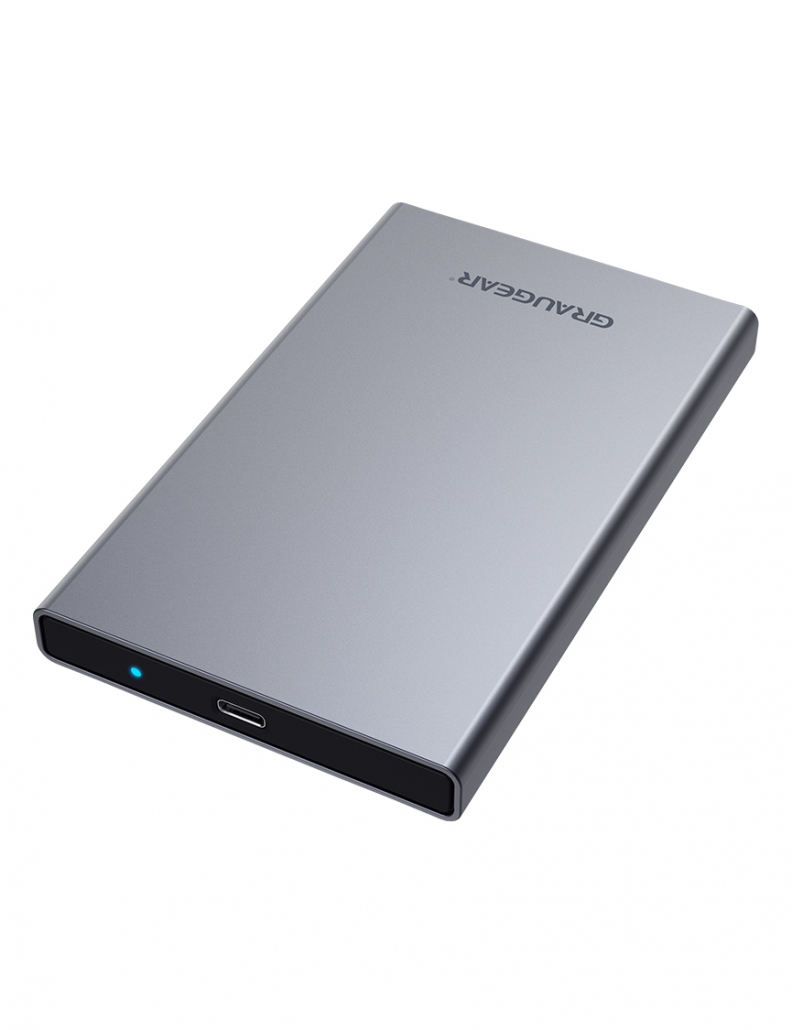GRAUGEAR externes Festpl.Gehäuse 2,5HDD/SSD USB 3.2 retail von GrauGear