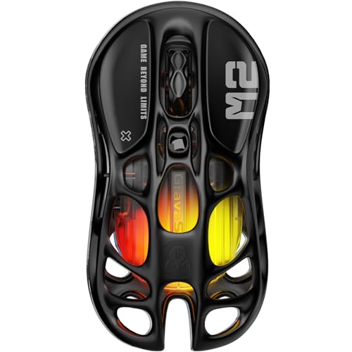 GravaStar Mercury M2 kabellose Gaming-Maus – 26.000 DPI, 79 g Ultraleicht, PAW3395 Sensor, 5 RGB-Modi, 5 programmierbare Tasten, Tri-Mode (2,4 GHz/Bluetooth/Kabel), für PC/Mac – Schwarz GravaStar Mercury M2 kabellose Gaming-Maus – 26.000 DPI, 79 g Ultraleicht, PAW3395 Sensor, 5 RGB-Modi, 5 programmierbare Tasten, Tri-Mode (2,4 GHz/Bluetooth/Kabel), für PC/Mac – Schwarz von GravaStar