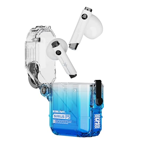 GravaStar Wireless Earphones P5 Bluetooth Earphones with Charging Case, Bluetooth 5.3 Stereo Earphones In-Ear Built-in Microphone, Interchangeable Charging Case, Type C GravaStar Wireless Earphones P5 Bluetooth Earphones with Charging Case, Bluetooth 5.3 Stereo Earphones In-Ear Built-in Microphone, Interchangeable Charging Case, Type C von GravaStar