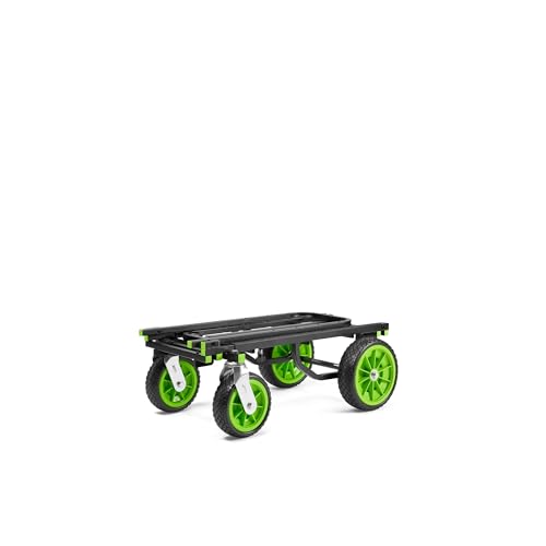 Gravity CART L 01 B - Multifunktionswagen (Groß), Plattformwagen mit Traglast bis 170 kg, klappbar, schwarz von Gravity