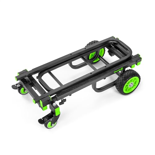 Gravity CART M 01 B - Multifunktionswagen (Mittel), Plattformwagen mit Traglast bis 150 kg, klappbar, schwarz von Gravity