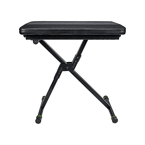 Gravity FK SEAT 1 - Klappbare Keyboardbank mit Höhenverstellung, Belastbarkeit bis 120 kg, schwarz Gravity FK SEAT 1 - Klappbare Keyboardbank mit Höhenverstellung, Belastbarkeit bis 120 kg, schwarz von Gravity