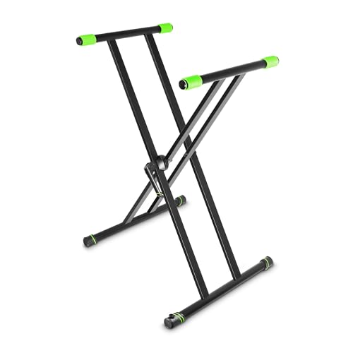 Gravity KSX 2 - Keyboardstativ X-Form, Doppelt, schwarz Gravity KSX 2 - Keyboardstativ X-Form, Doppelt, schwarz von Gravity