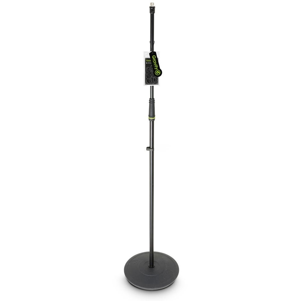 Gravity MS 23 Microphone Stand with Round Base (Black) von Gravity
