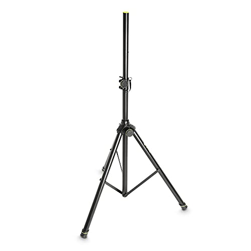 Gravity SP 5111 B - Kurzes Lautsprecherstativ 35 mm, Aluminium, Extra kurz, 35 kg Tragkraft, Maximale Höhe von 132 cm, schwarz Gravity SP 5111 B - Kurzes Lautsprecherstativ 35 mm, Aluminium, Extra kurz, 35 kg Tragkraft, Maximale Höhe von 132 cm, schwarz von Gravity