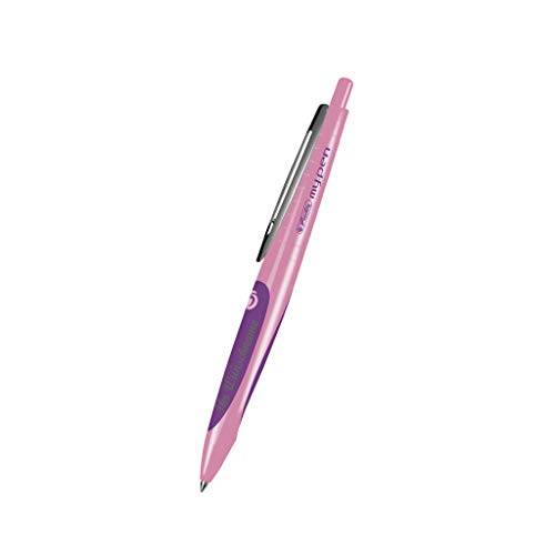Herlitz Kugelschreiber my.pen mit Namensgravur - Farbe: rosa-lila von Gravur by Livepac Office