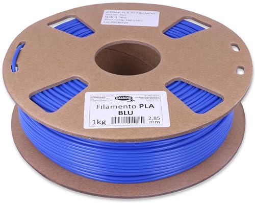 Filament PLA rot 3D-Drucker 2,85 mm 1 kg von Graziano