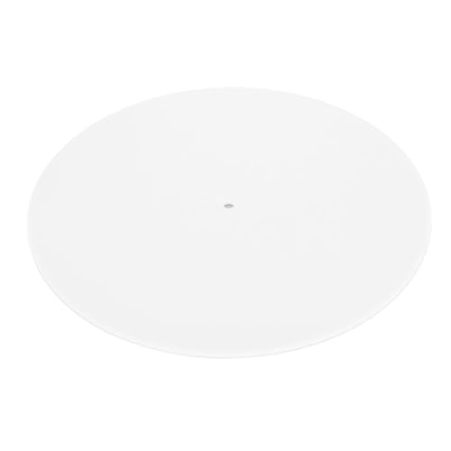 GRCFUMO 12in Acryl -Plattentable -Matte, Plattenplatten -Slipmat, Plattenspieler -Matte, Plattenplatte für Musiker, Ingenieure und Produzenten (1) von Grcfumo