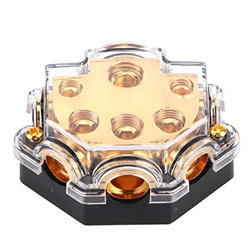 Grcfumo 1 In 5 Wegen Stromverteilungsblock, Auto -Audio -Verstärker -Splitter, Auto -Audio -Audio -Ersatz für Autosboot Grcfumo 1 In 5 Wegen Stromverteilungsblock, Auto -Audio -Verstärker -Splitter, Auto -Audio -Audio -Ersatz für Autosboot von Grcfumo