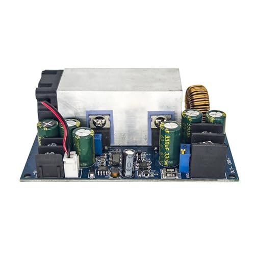 Greabuy 600 W 25 A Step-Down-Konstantstrom-Netzteil-Modul-Konverter, 12–75 V auf 2,5–50 V Spannungsregler von Greabuy